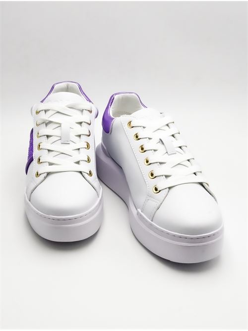 Sneakers, donna, logate. POLLINI SILVER | SA15034G0I XC110A